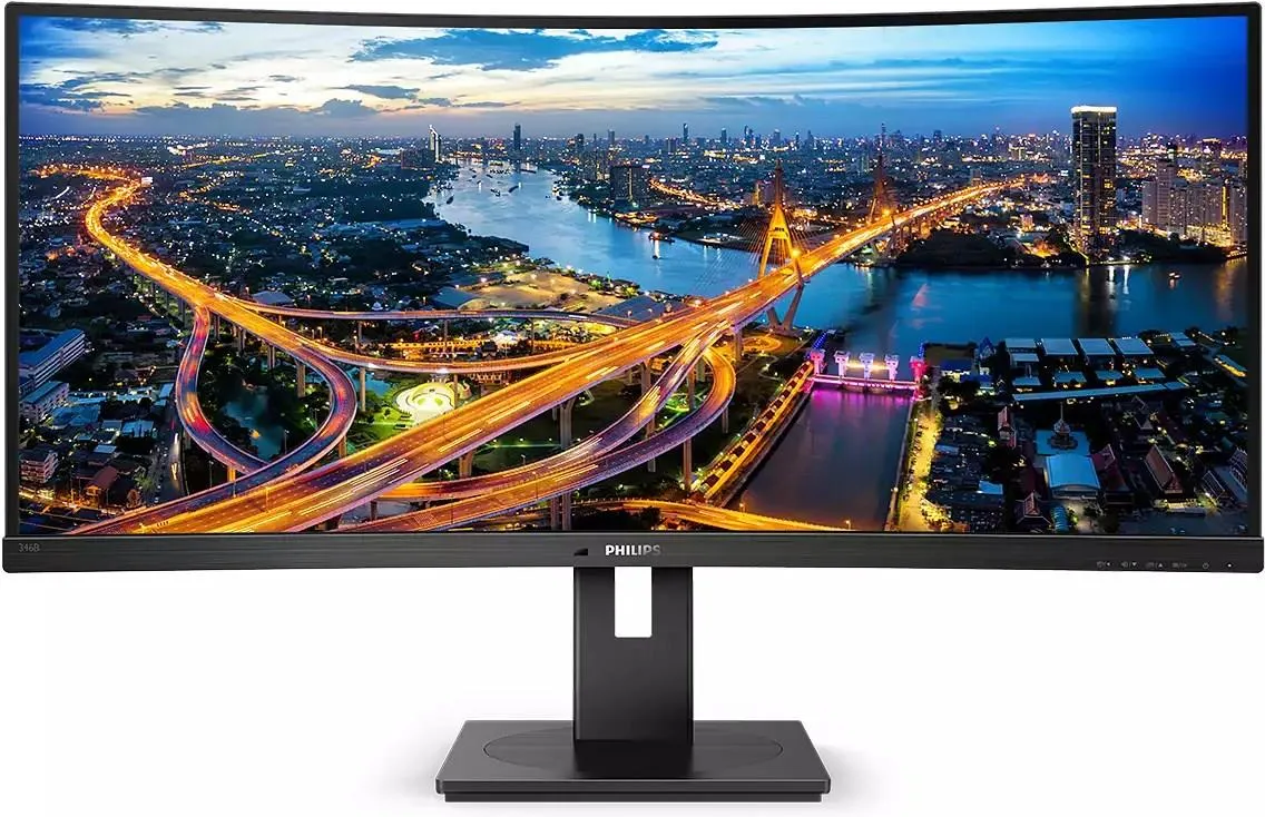 Монитор Philips 34" 346B1C/00, черный