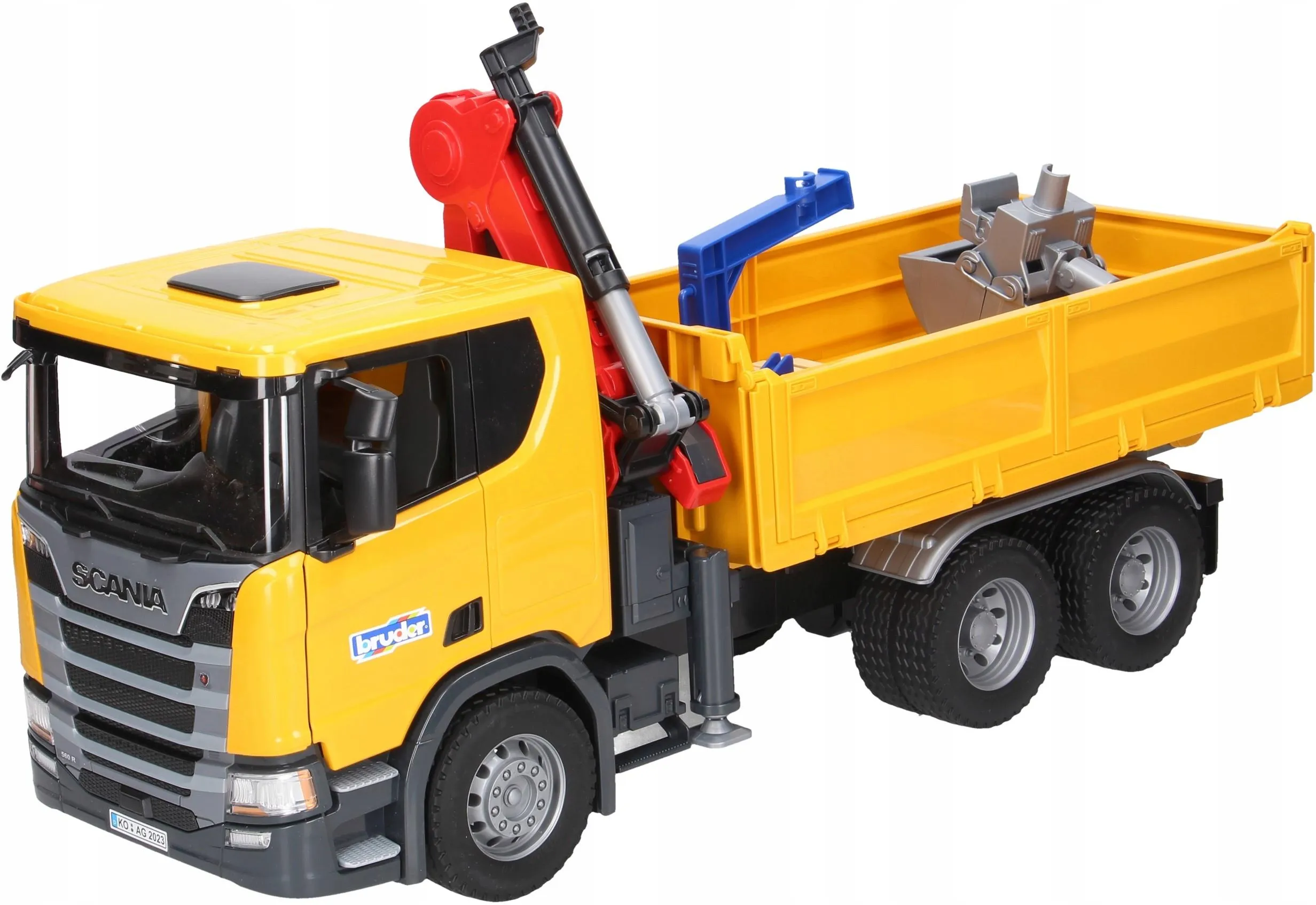 Игрушка Bruder строительный грузовик Scania 560R (03551)