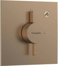 Смеситель Hansgrohe Duoturn E брашированная бронза 75617140