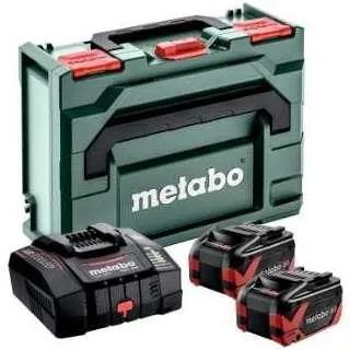 Набор аккумуляторный Metabo 2 аккумулятора LiHDX 18 V 8.0 Ah + ЗУ ASC 290 + metaBOX 685305000
