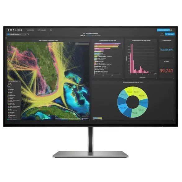 27" Монитор HP Z27K G3, 3840x2160, 60 Гц, IPS, серебристый