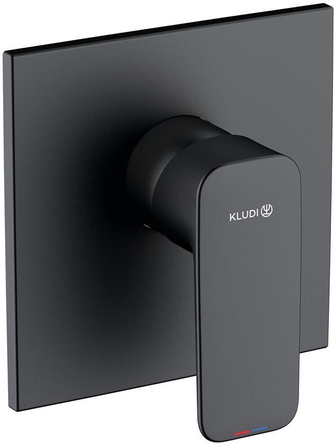Смеситель для душа Kludi Pure&Style 407553975, матовый черный