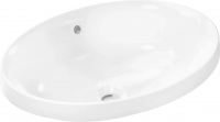 Раковина накладная Hansgrohe Xuniva D 550×400×45, белый 60156450