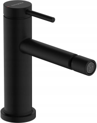 Смеситель для биде Hansgrohe Tecturis S, черный матовый 73201670