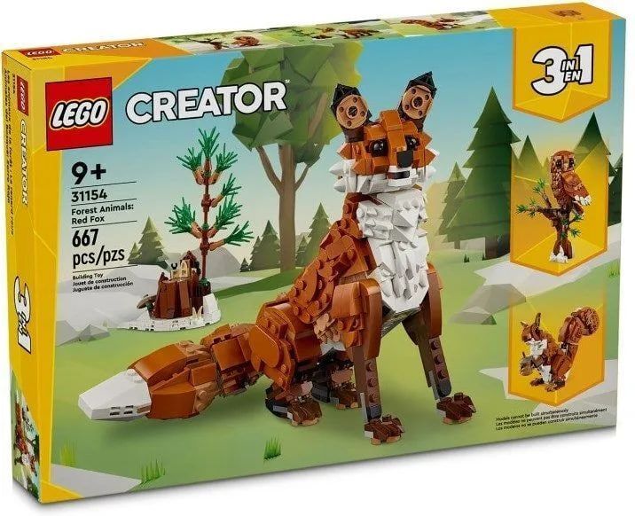 LEGO Creator 31154 Лесные животные: Рыжая лиса