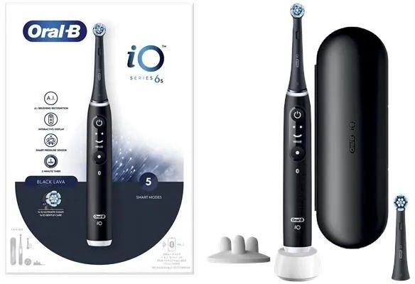 Электрическая зубная щетка Oral-B iO6S Black Lava