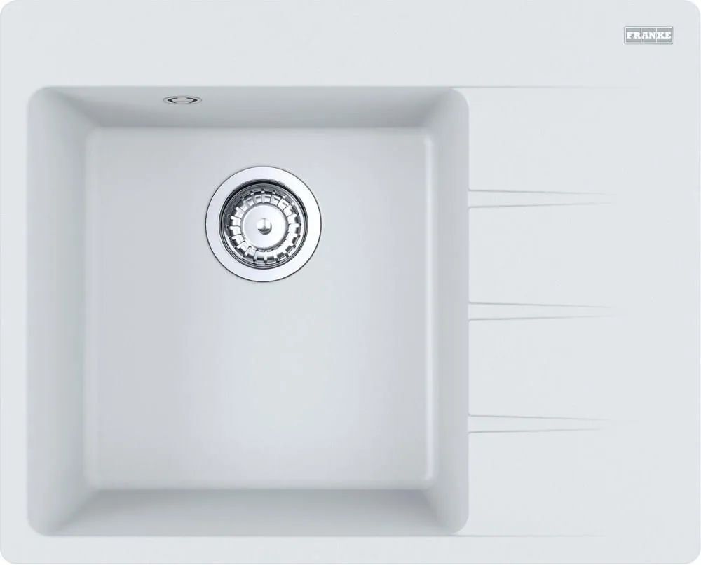 Кухонная рковина Franke Centro CNG 611-62 TL 114.0633.130, правая сторона, белый полярный