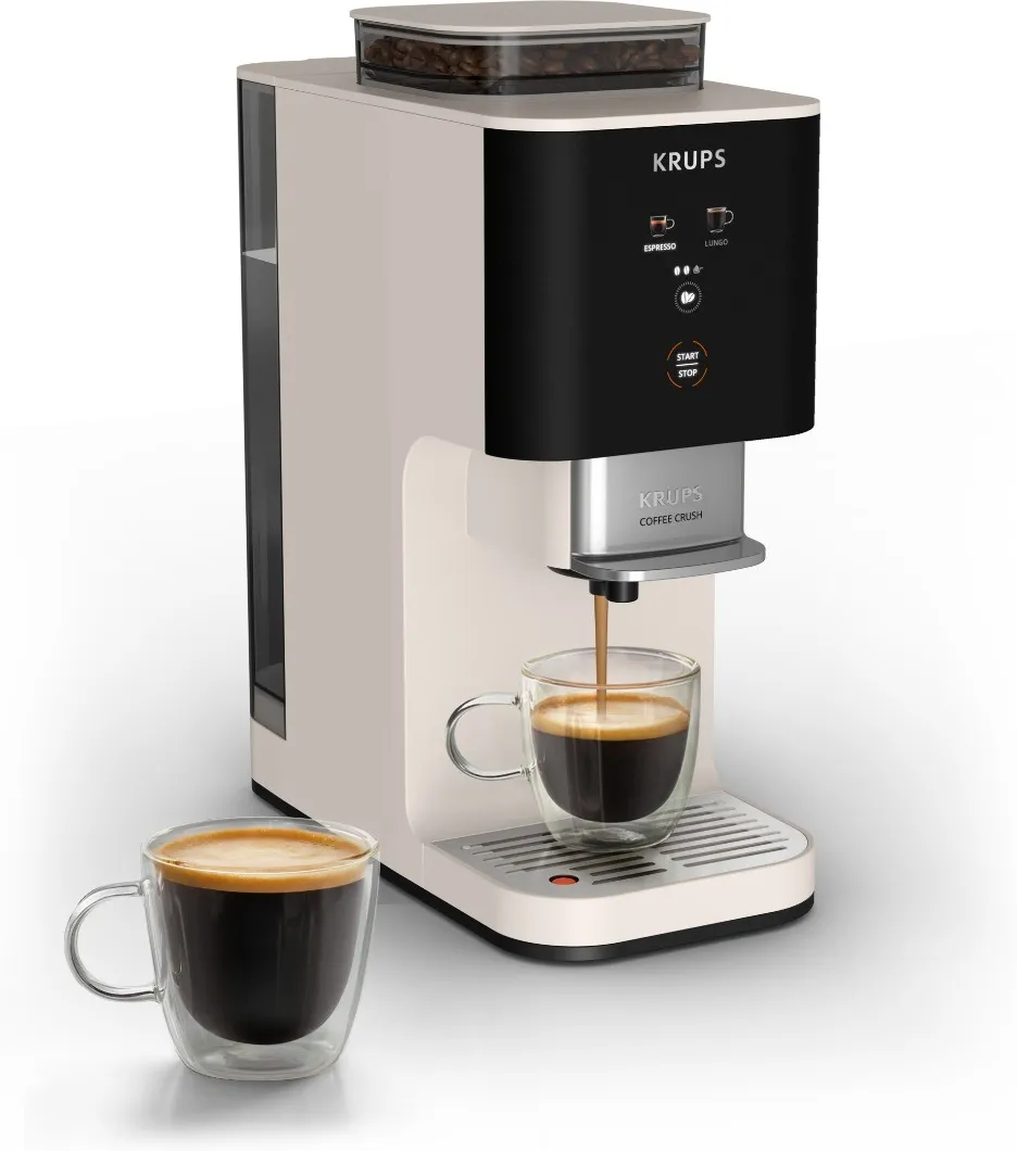 Кофемашина Krups Coffee Crush SA4001, белая