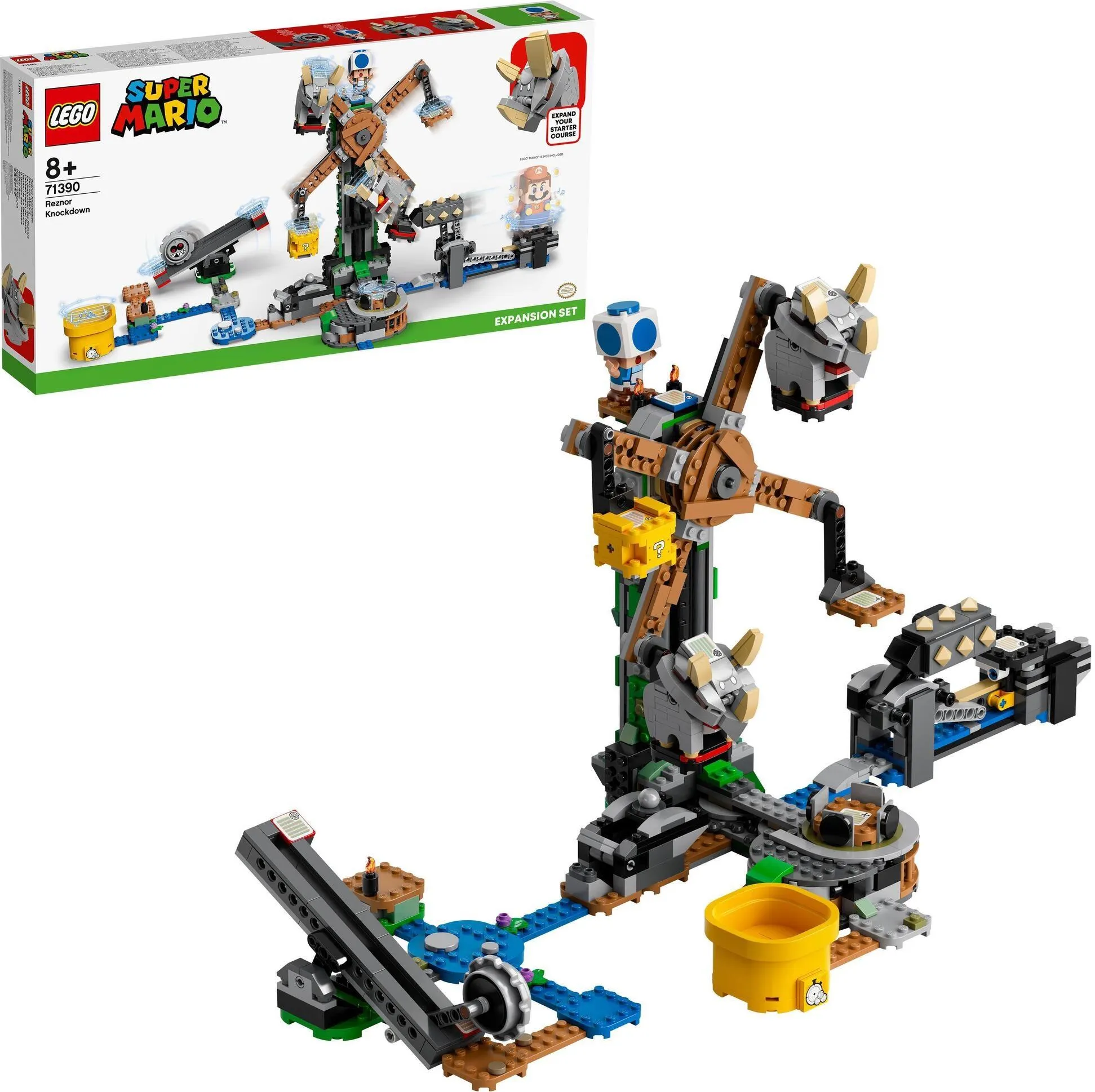 LEGO Super Mario 71390 Битва с резнорами — дополнительный набор