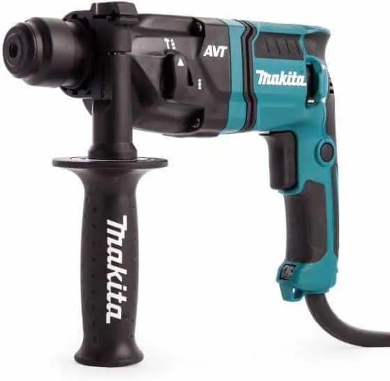 Перфоратор SDS-Plus Makita HR1841F 470 Вт, набор сверел, кейс