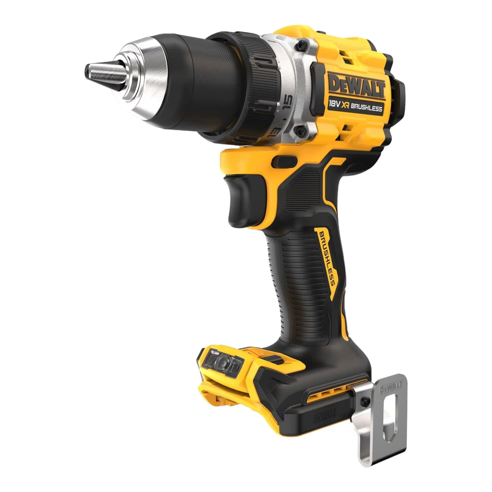 Аккумуляторная безударная дрель-шуруповерт DEWALT DCD800N, 18В, без АКБ и ЗУ и кейса