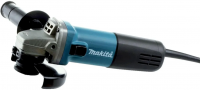Угловая шлифовальная машина Makita 9558NBRZ 840 Вт, защитный кожух и боковая рукоятка