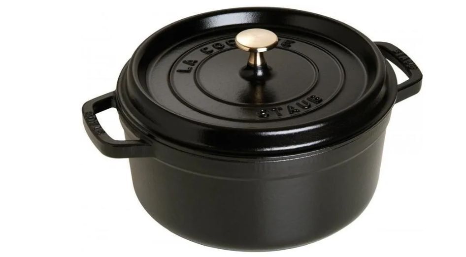 Чугунная жаровня Staub 1,7 л, 18 см, чёрная 40509-485-0