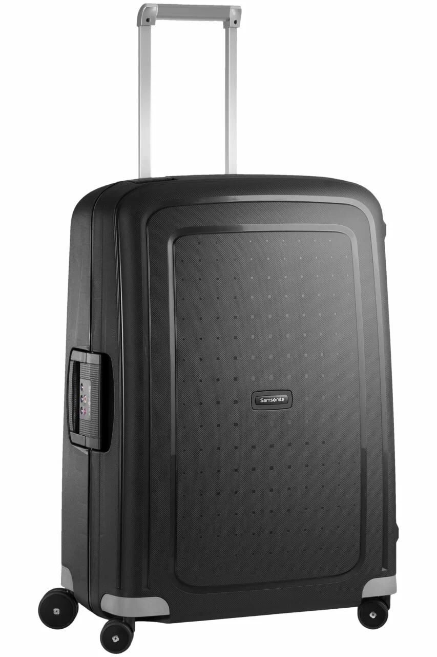 Чемодан Samsonite S'Cure 69 см, 79 л, черный