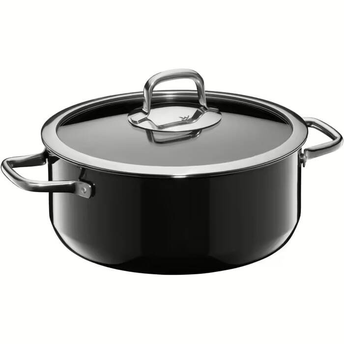 Кастрюля WMF Fusiontec Compact, черная, 4,5 л, 24 см (4000530730640)