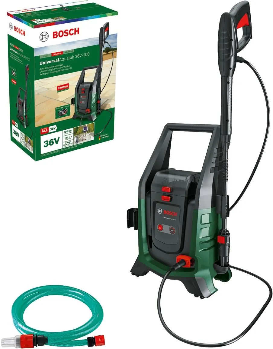 Аккумуляторная мойка высокого давления Bosch UniversalAquatak 36V-100 06008C7003
