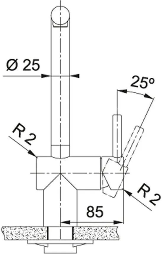 Кухонный кран Franke Atlas Neo 115.0628.204, медный