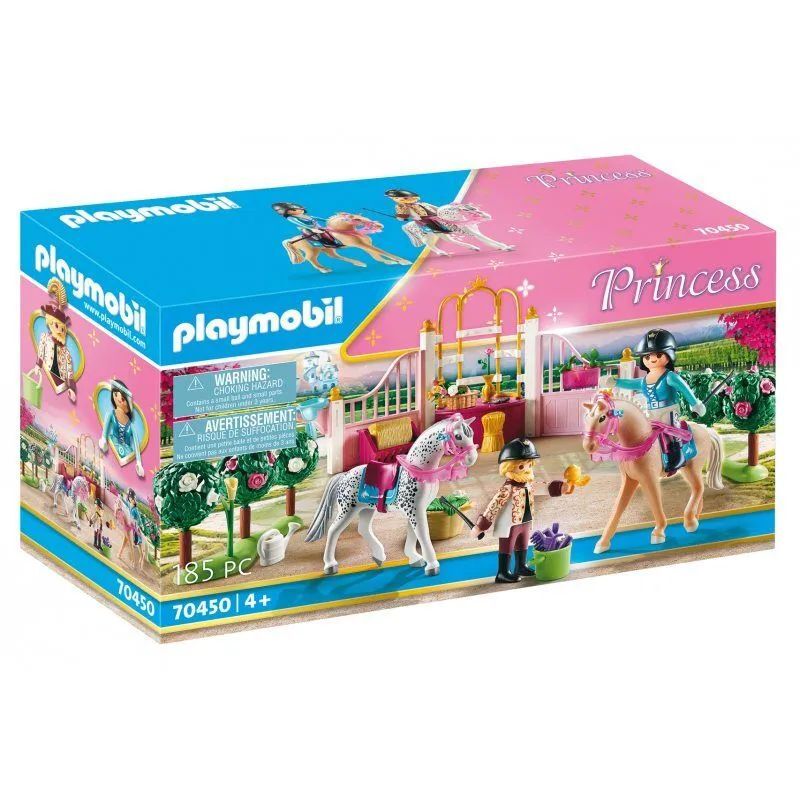 Playmobil - Уроки верховой езды в конюшне 70450