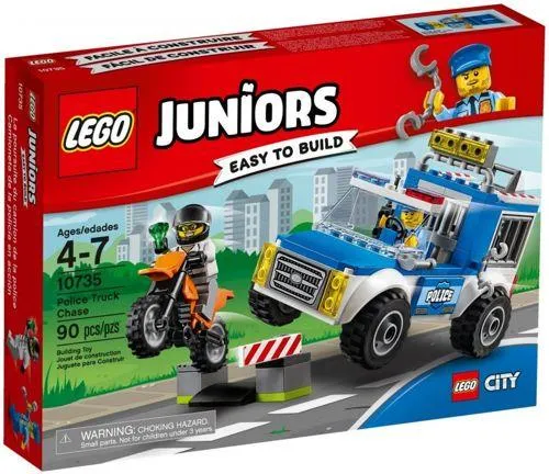 Конструктор LEGO Juniors 10735 Погоня на полицейском фургоне