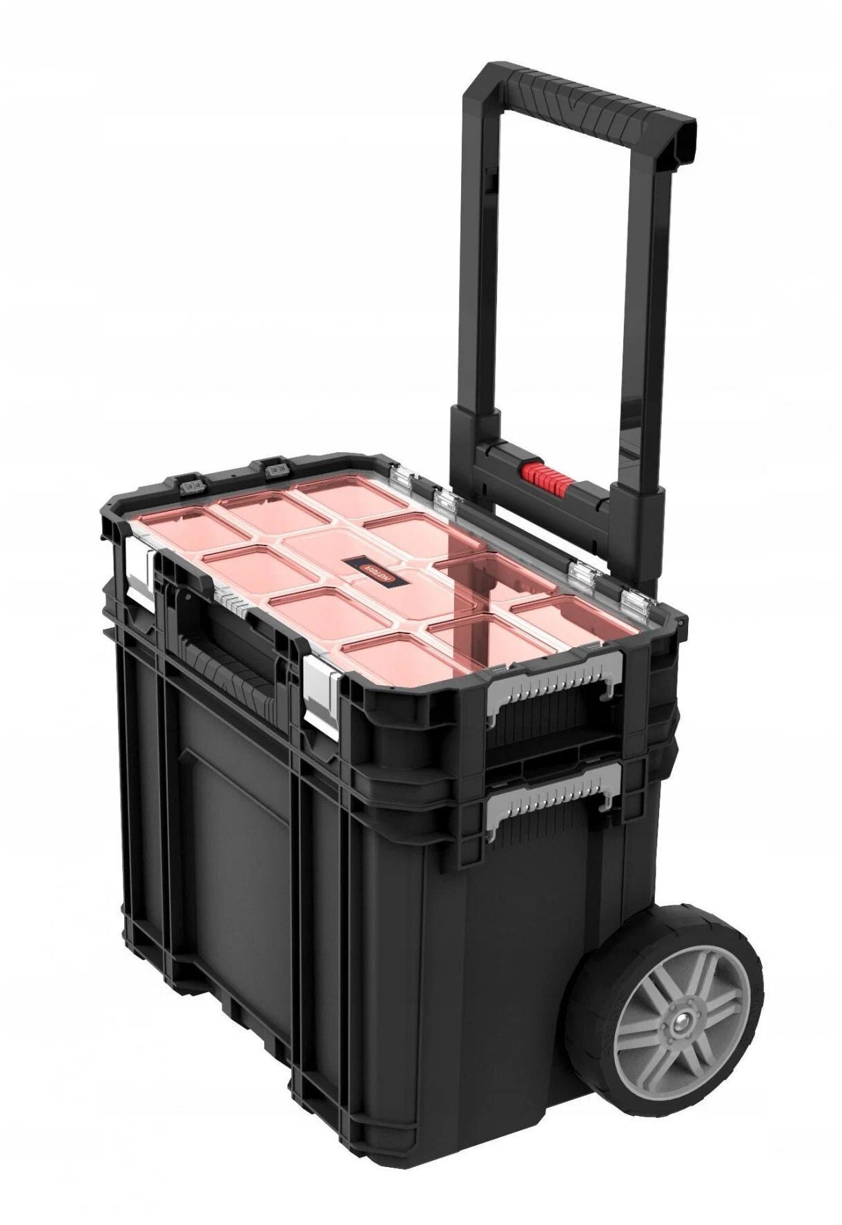 Ящик KETER Connect Organizer Cart (239996), 56.4x37.3x55.2 см, черный