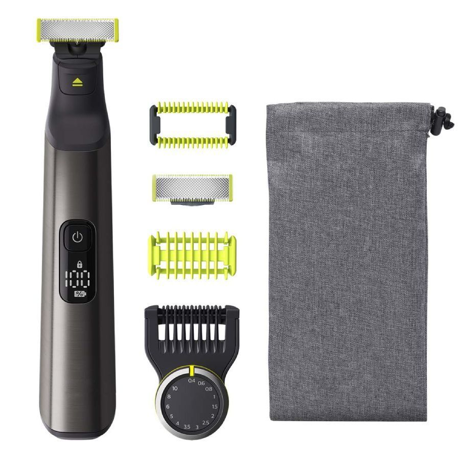 Триммер Philips OneBlade PRO QP6551/15, хром