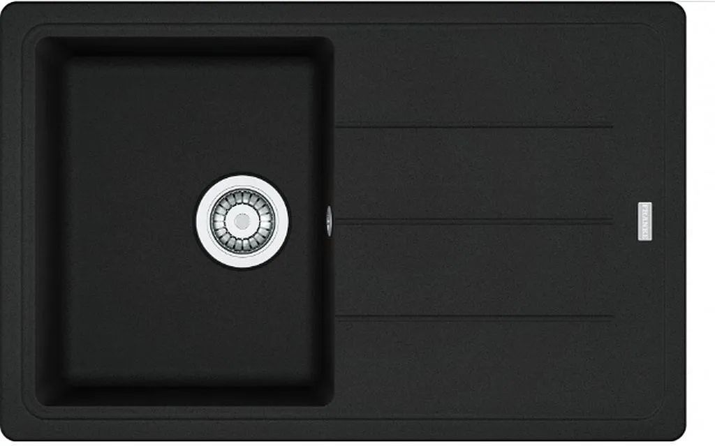 Кухонная раковина Franke Basis BFG 611 114.0661.513, матовый черный