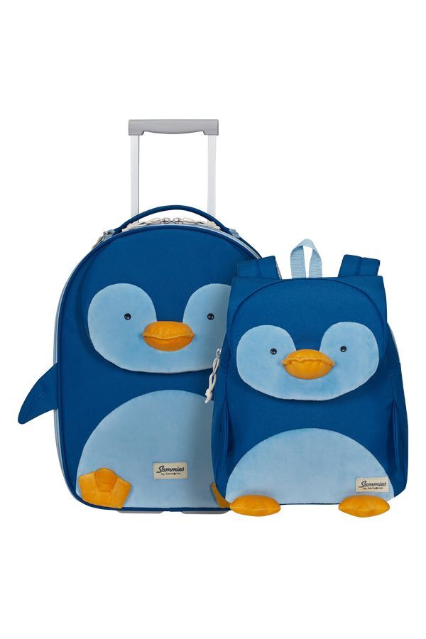 Детский чемодан 45 см и рюкзак 7.5 л Samsonite Happy Sammies Eco, Пингвин Питер (142471-9675 / 142474-9675)