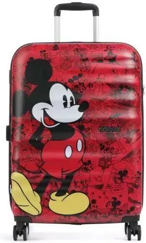 American Tourister Wavebreaker Disney Чемодан на 4 колесах Mickey Comics Red 64л