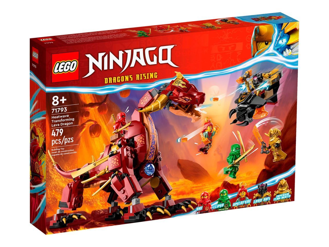 LEGO Ninjago 71793 Лавовый дракон-трансформер