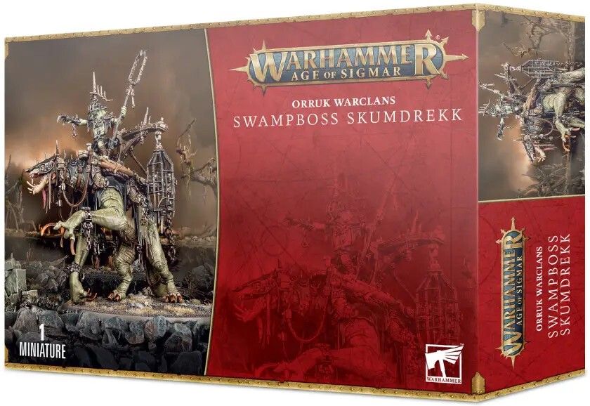 Миниатюра Games Workshop Warhammer Age of Sigmar Orruk Warclans Swampboss Skumdrekk