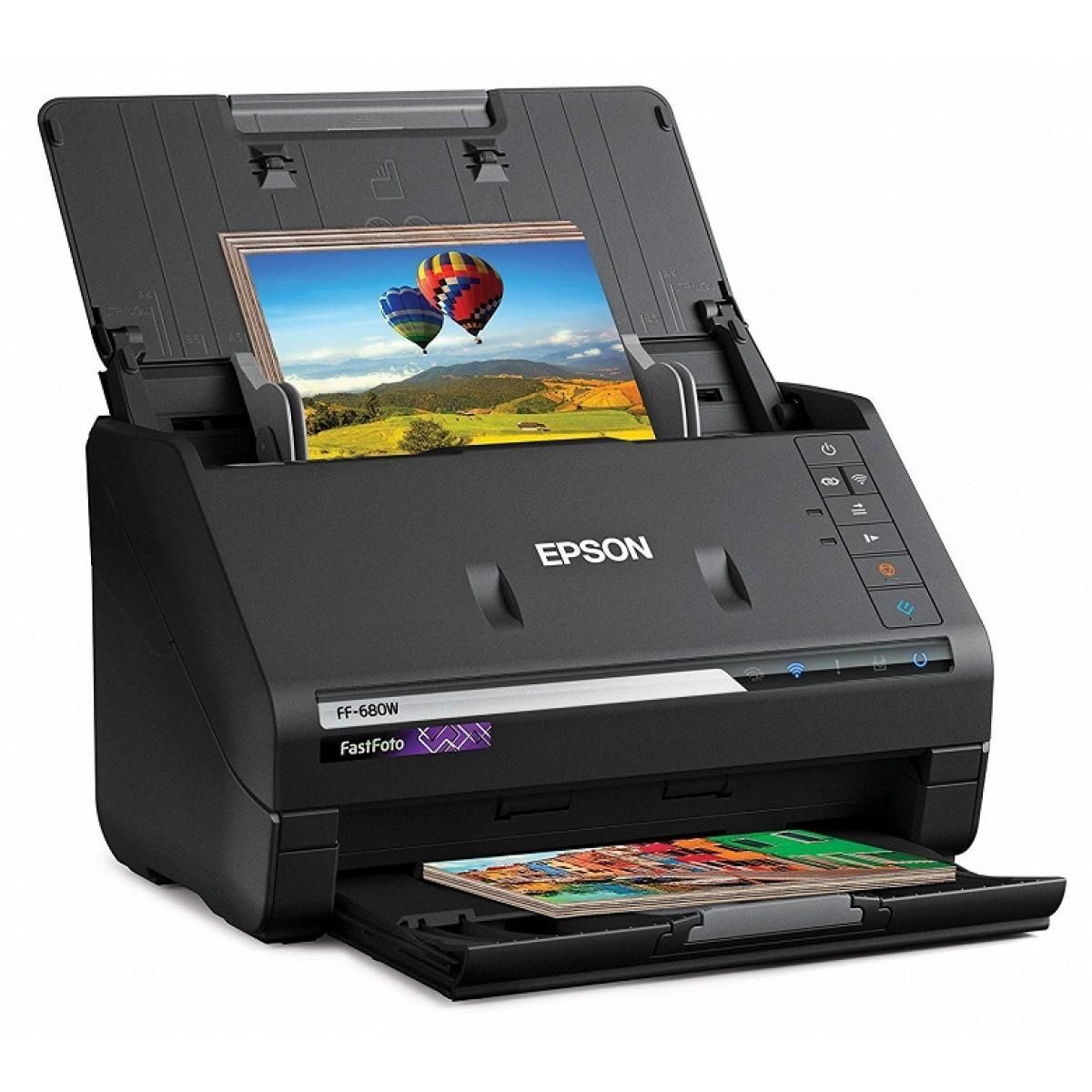 Сканер Epson FastFoto FF-680W черный