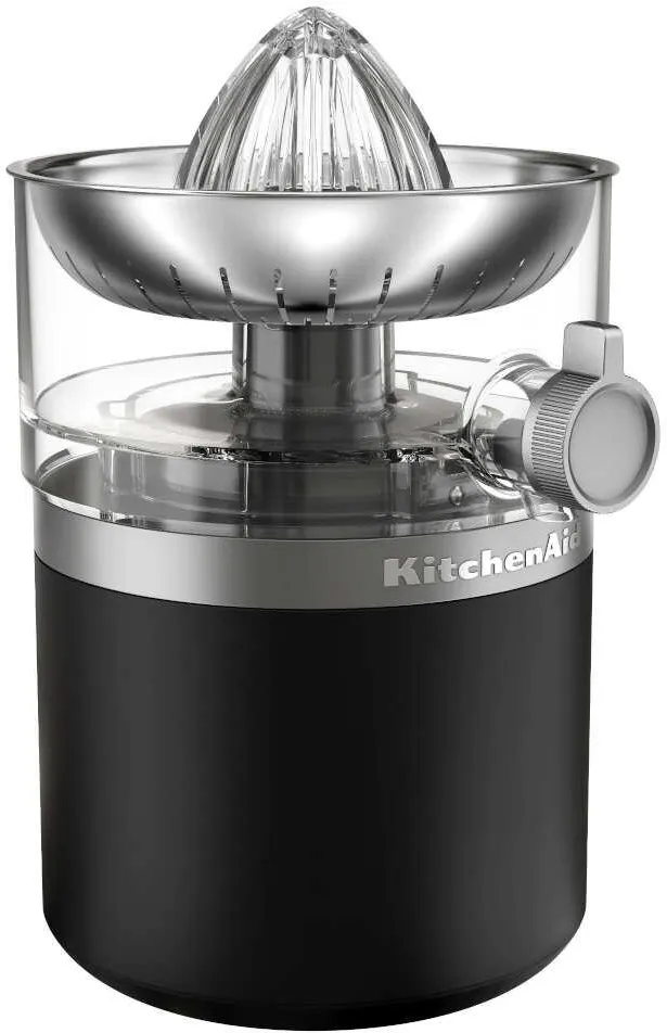 Аккумуляторная соковыжималка для фруктов и овощей KitchenAid Go 5KCJR160BM, без аккумулятора