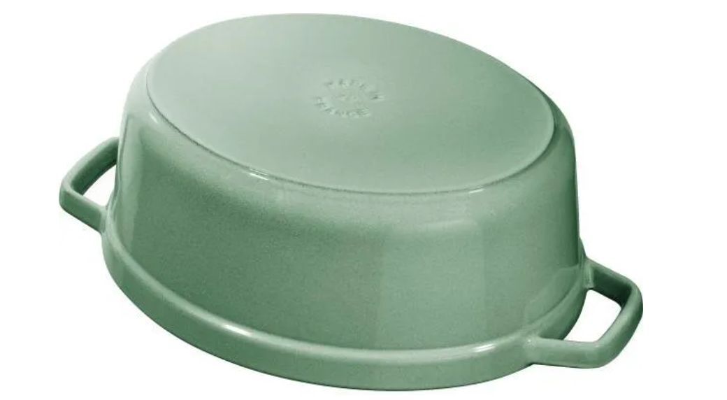 Чугунная кастрюля Staub La Cocotte 6,7 л, мятная 1023148