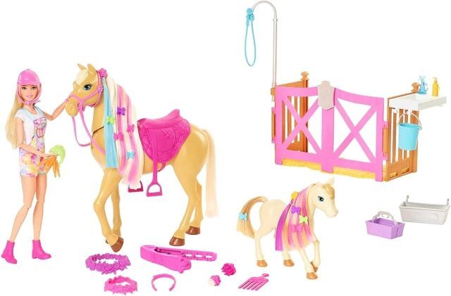 Игровой набор Барби и лошадка от Barbie HGB58