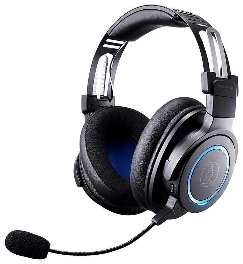 Беспроводная компьютерная гарнитура Audio-Technica ATH-G1WL, черный