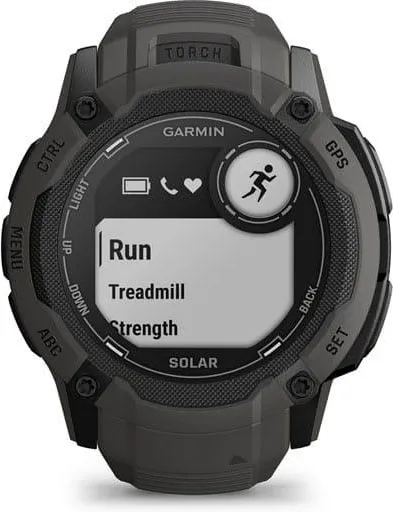 Смарт-часы Garmin Instinct 2X Solar Graphite Солнечный графит