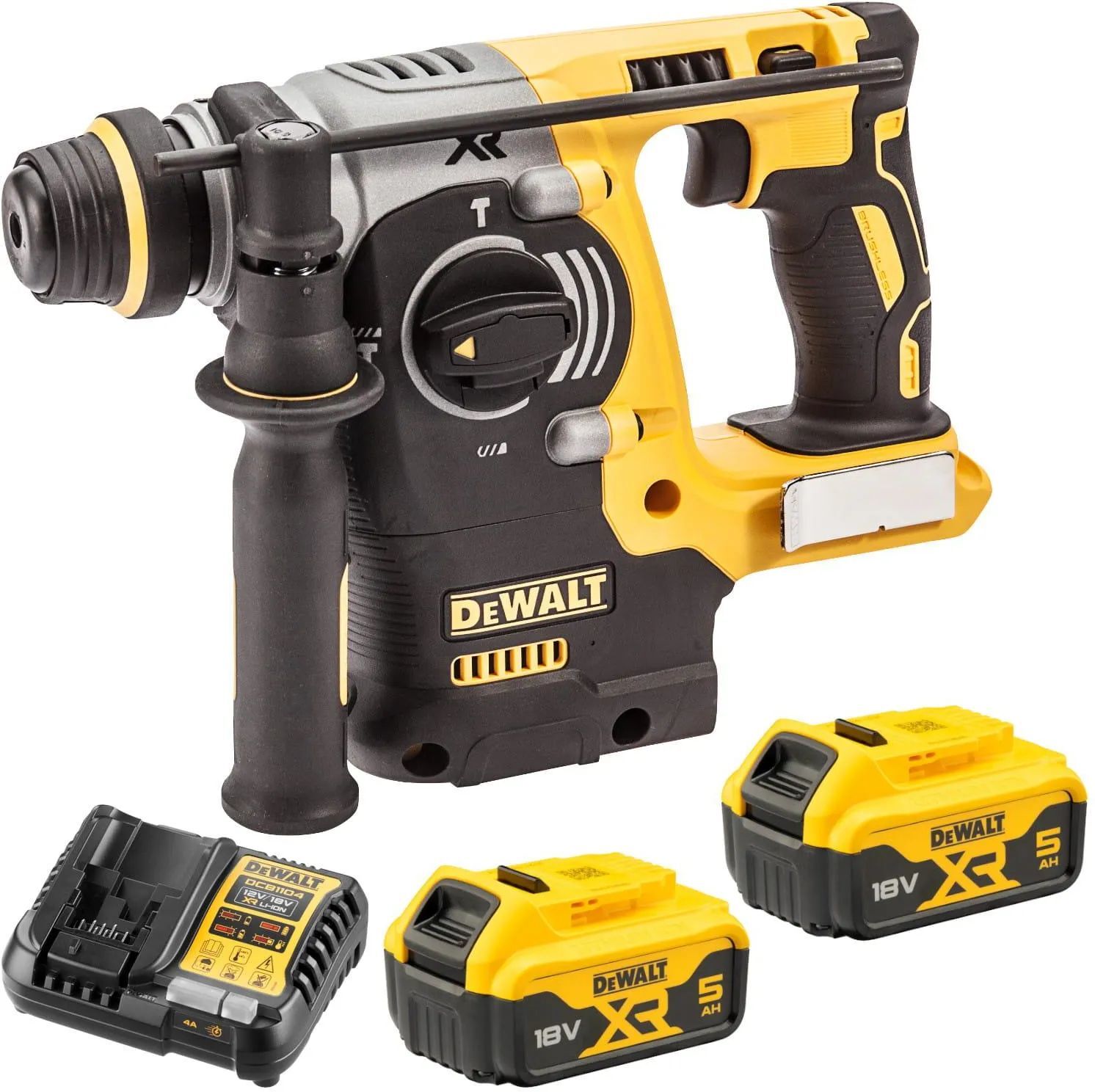 Аккумуляторный перфоратор DeWalt DCH273M2 SDS-Plus, 18V , с АКБ 2x5Ач и ЗУ, в кейсе