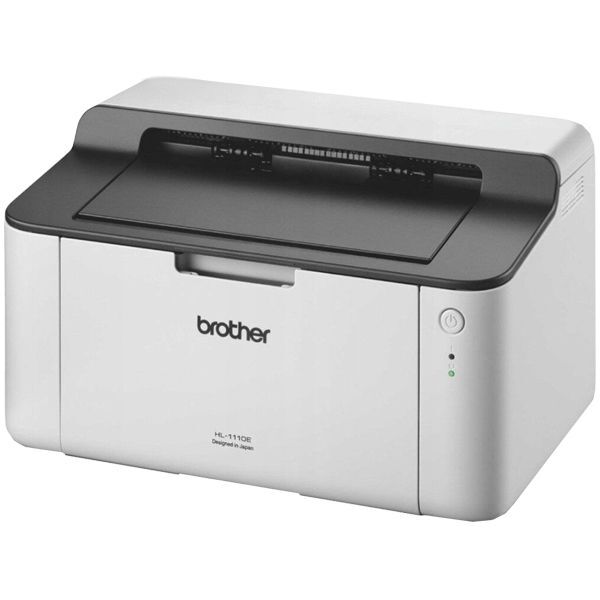 Принтер Brother HL-1110E, Принтер, ч/б лазерный, A4, 20 стр/мин, USB, старт. картридж 1000 стр.