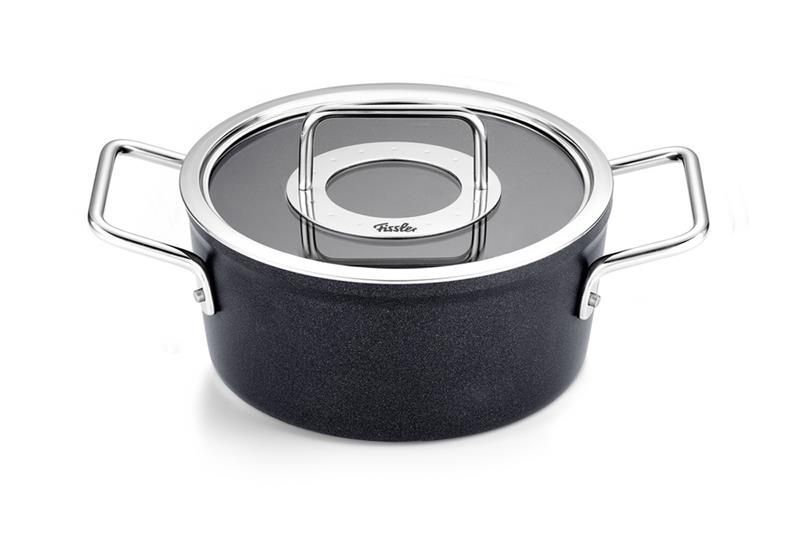 Алюминиевая кастрюля с крышкой Fissler Adamant 20 Cm (156115200000)
