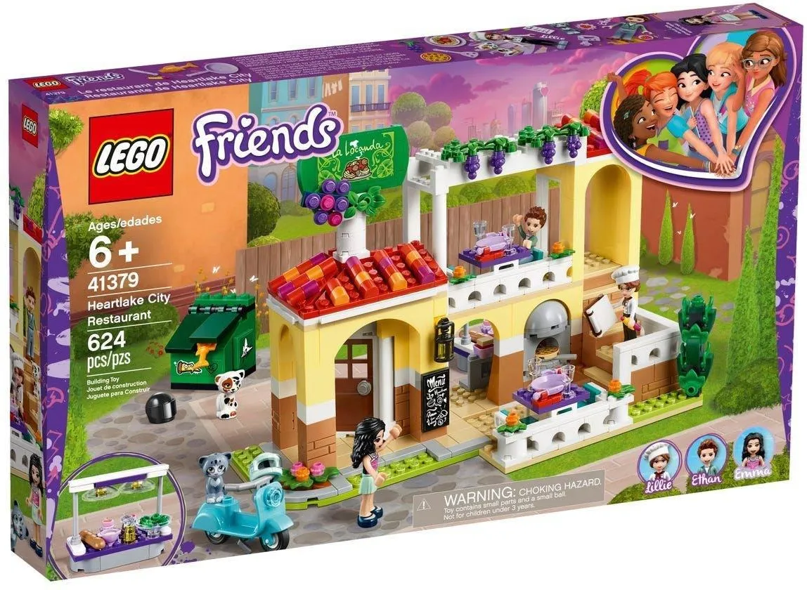 Конструктор LEGO Friends 41379 Ресторан в Хартлейк