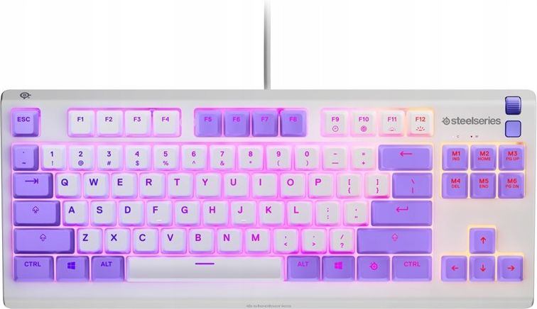 Клавиатура Steelseries Apex 3 TKL US Purple