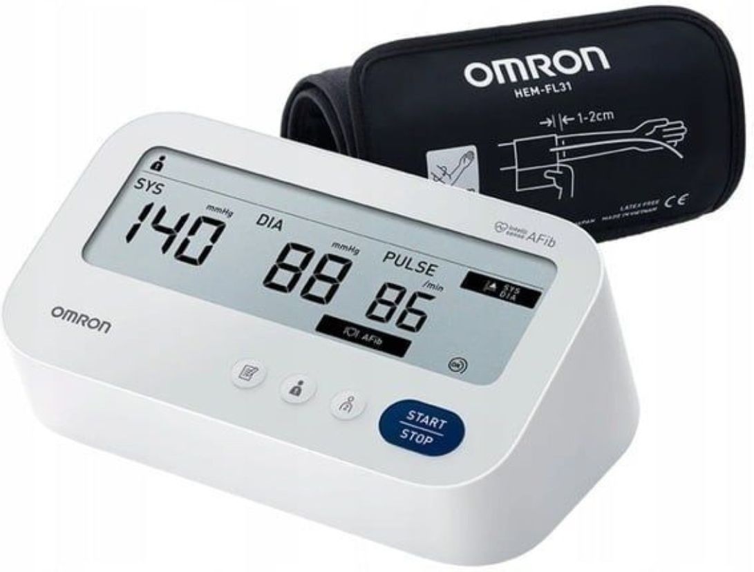 Тонометр OMRON M3 Comfort AFib HEM-7196-FLE