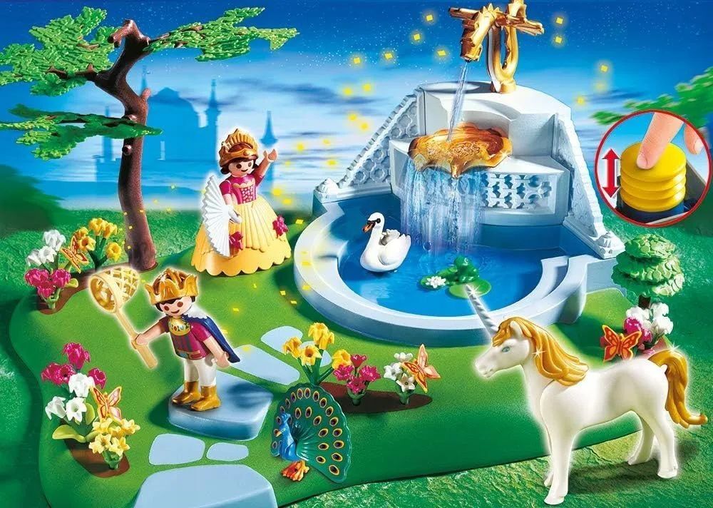Игровой набор Playmobil Blocks Сказочная страна Королевский парк 4137