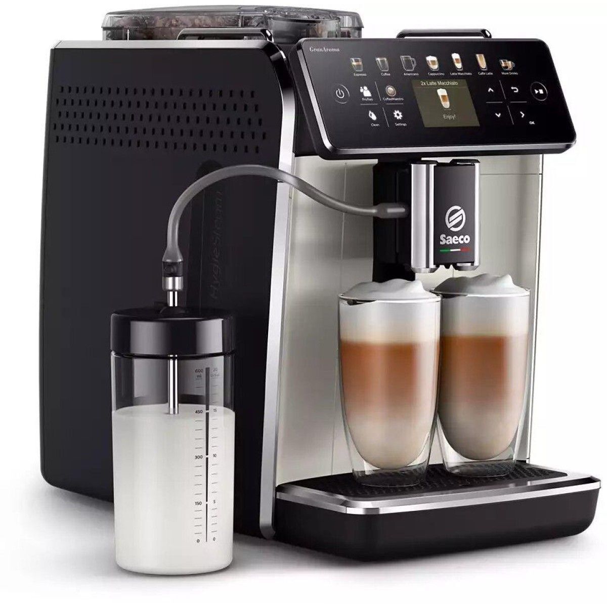 Кофемашина Saeco GranAroma SM6582, розовый металлик