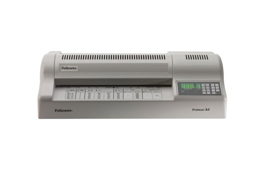 Ламинатор FELLOWES PROTEUS, формат А3, толщина пленки 1 сторона 75-250 мкм, скорость 95 см/мин, FS-57090