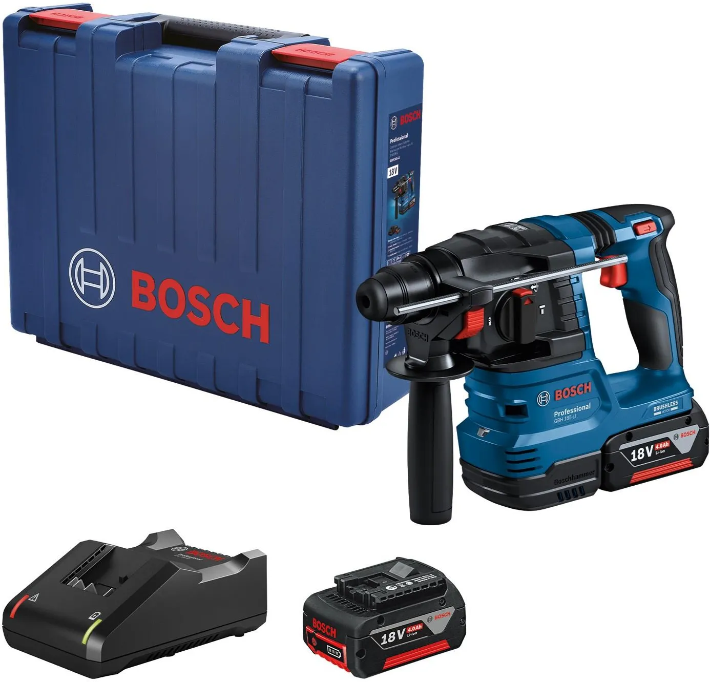 Аккумуляторный перфоратор Bosch GBH 185-LI Professional 0611924021