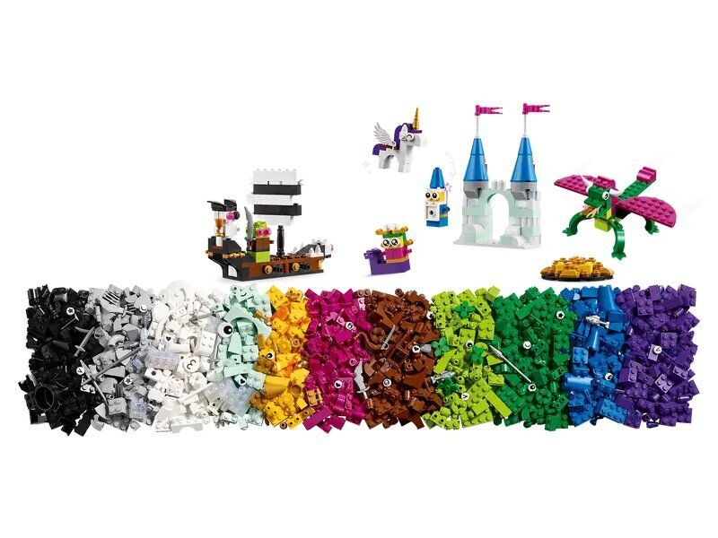 Конструктор LEGO Classic Творческая вселенная фэнтези 11033, 1800 деталей