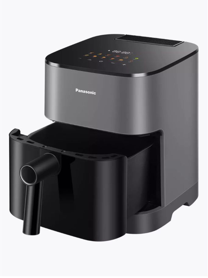 Аэрофритюрница Panasonic NF-CC500, 1450 Вт, черный/серый