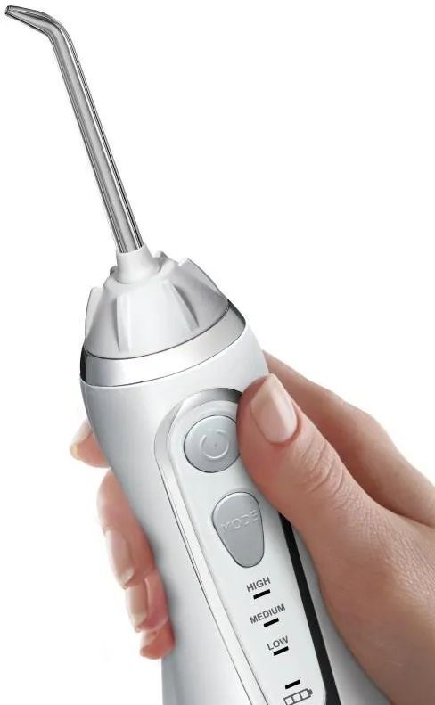 Беспроводной ирригатор Waterpik WP-580 Cordless Advanced 2.0 белый