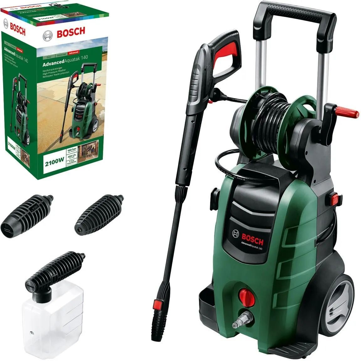 Минимойка высокого давления Bosch AdvancedAquatak 140 (06008A7D00)